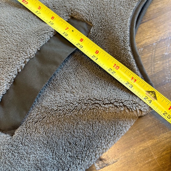 Barbour Green Fleece Keeperwear Gilet Vest XL Gorpcore Utility Cargo Outdoor - Picture 5 of 9